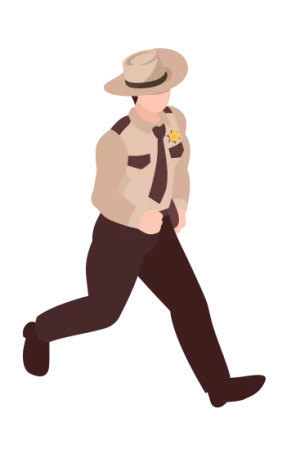 sheriff running